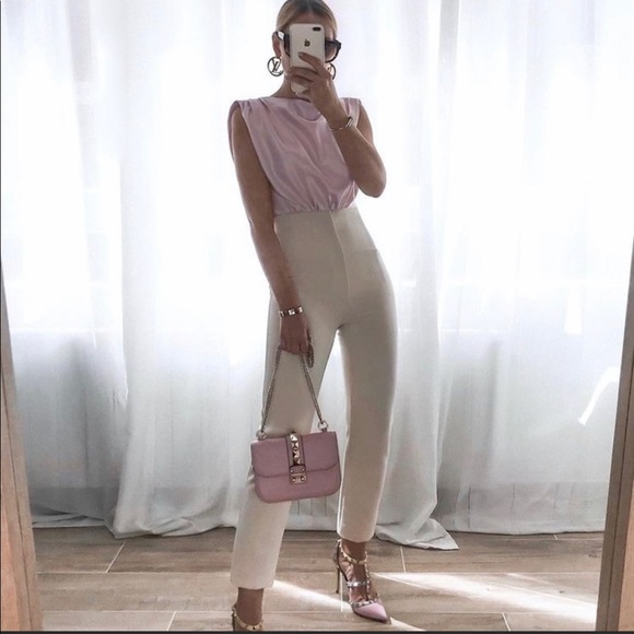 Zara Tops Zara Draped Bodysuit Poshmark